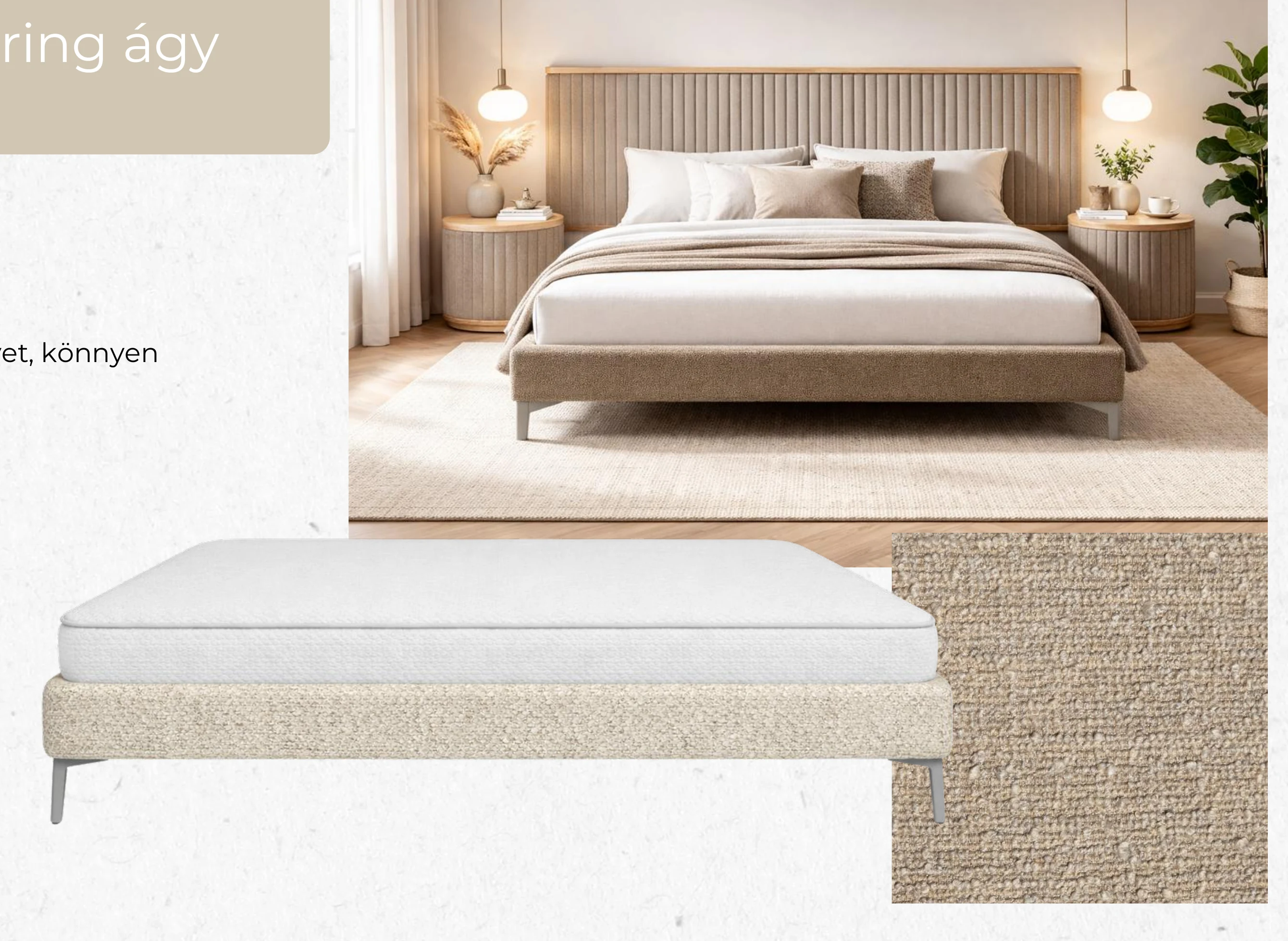 Citybox boxspring ágy