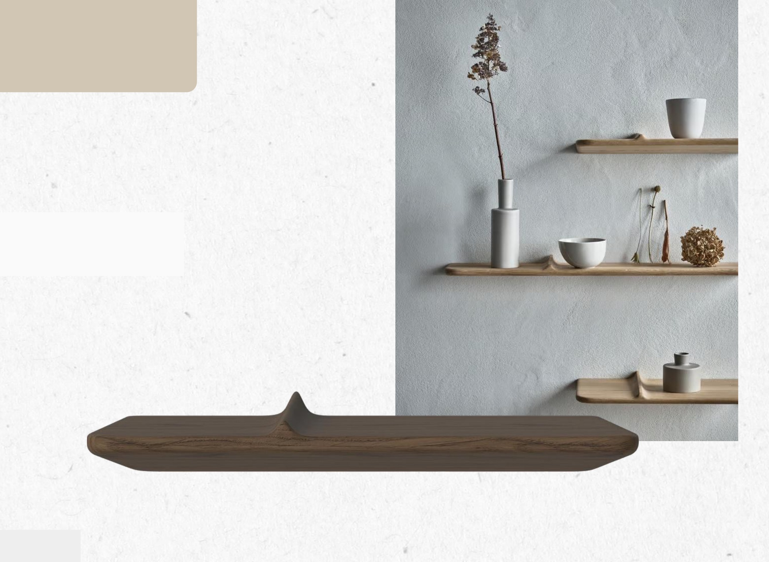 Bolia Wave Shelf éjjeliszekrény