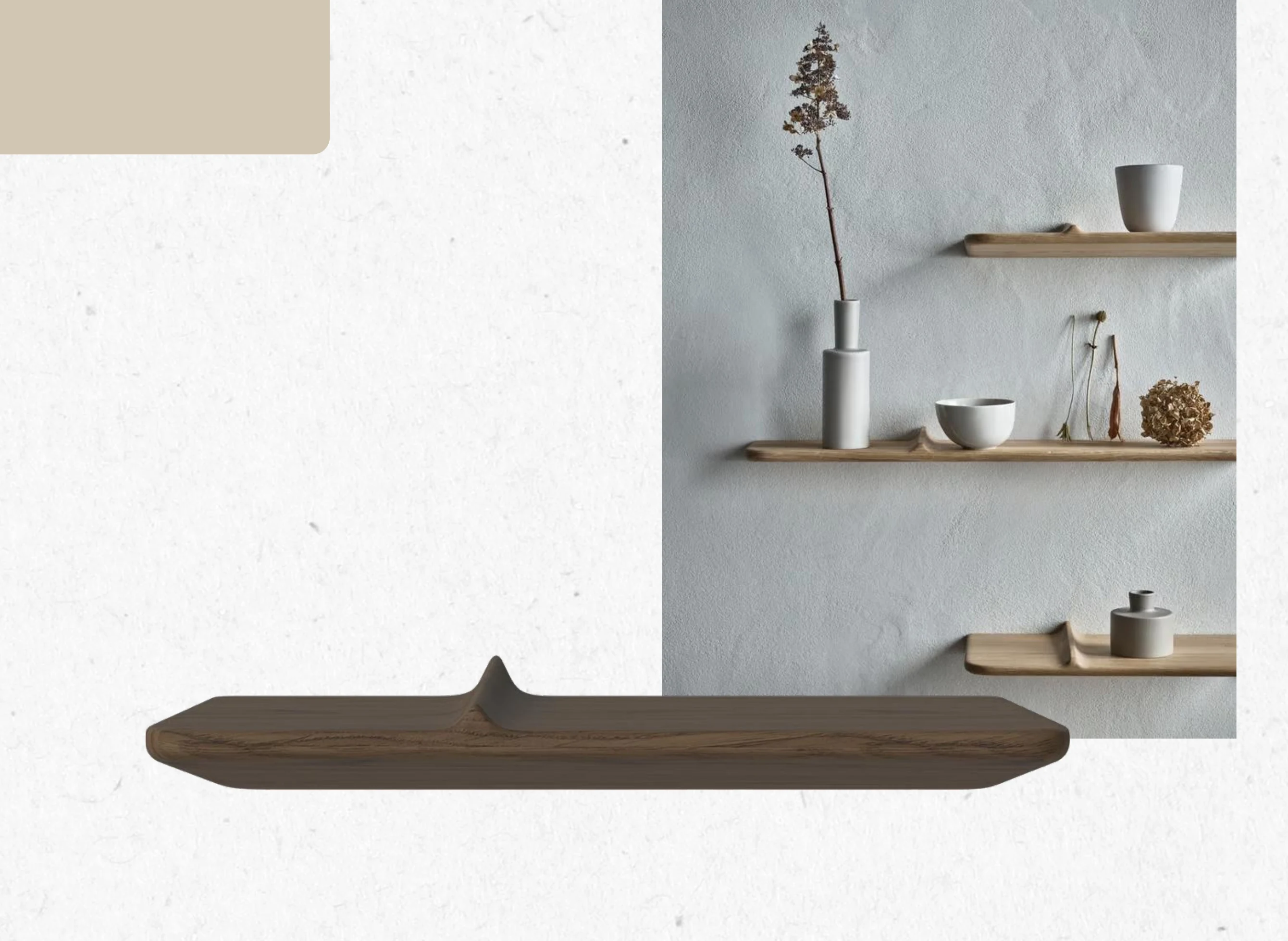 Bolia Wave Shelf éjjeliszekrény