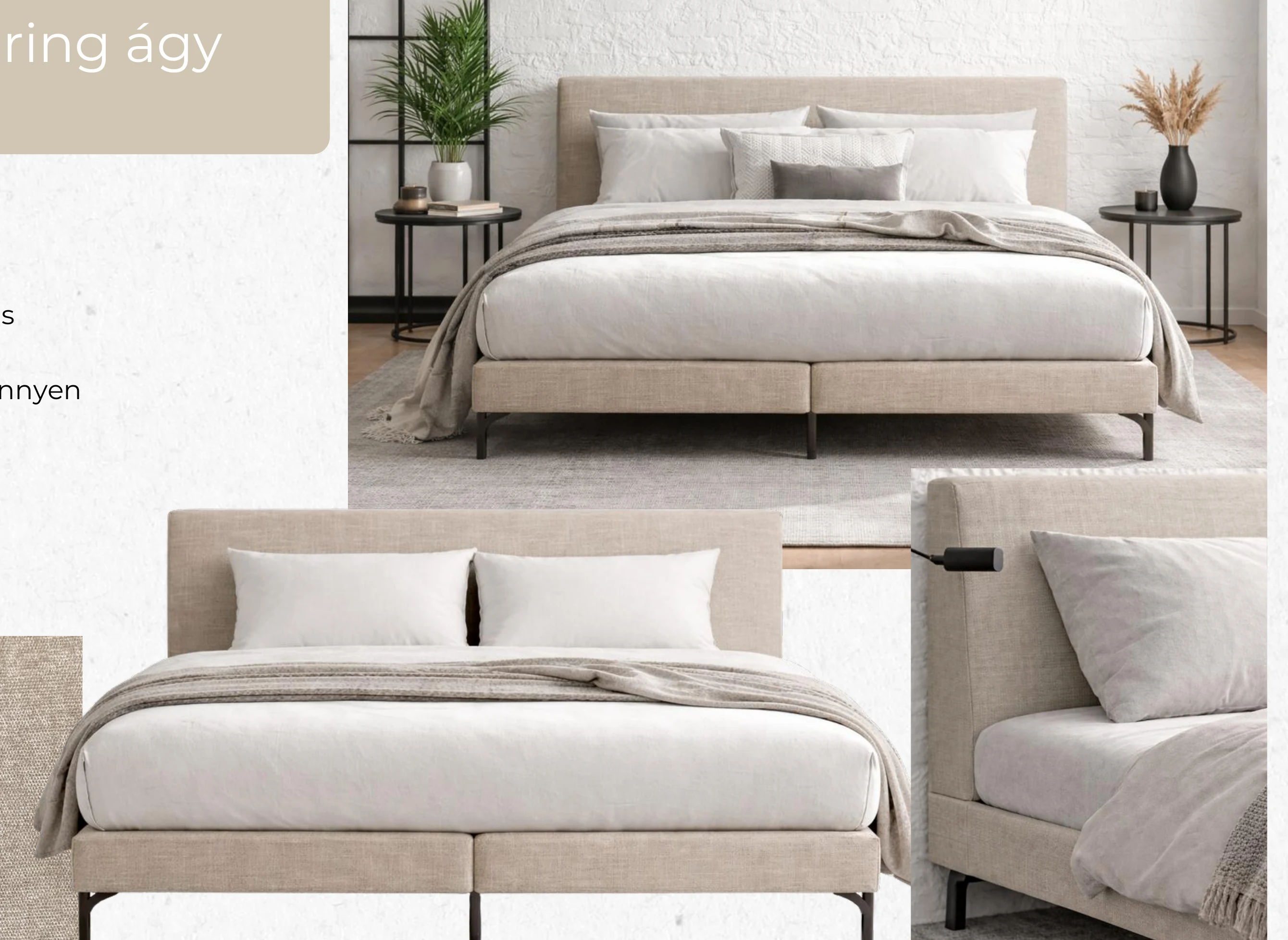 Revor Boxspring ágy