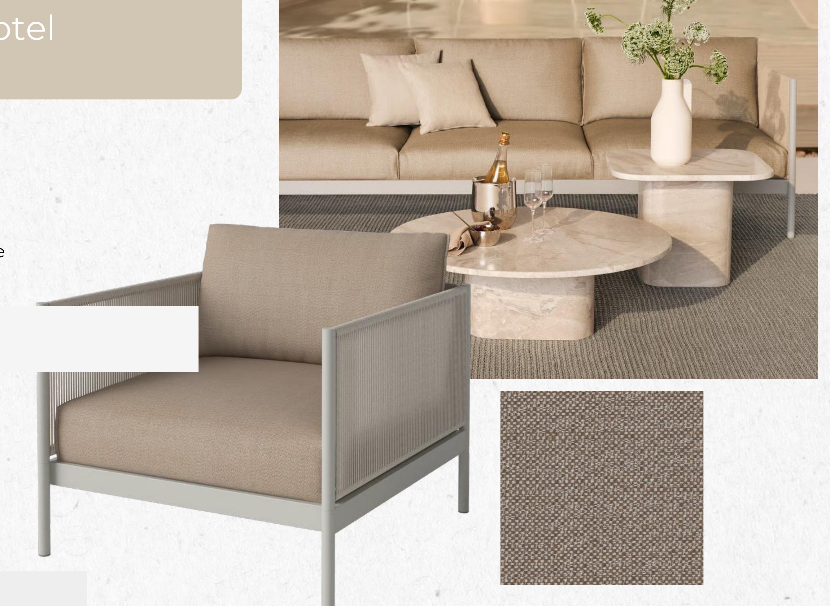 Bolia Track garden fotel